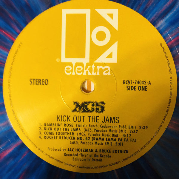 MC5 : Kick Out The Jams (LP, Album, Ltd, RE, Gat)