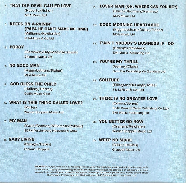 Billie Holiday : The Essential Recordings (CD, Comp)