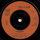 Toto : Rosanna (7", Single)