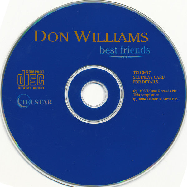 Don Williams (2) : Best Friends (CD, Comp)