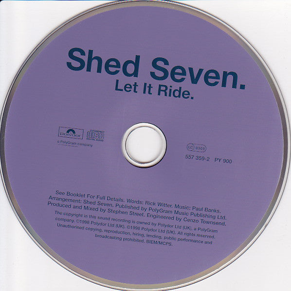 Shed Seven : Let It Ride (CD, Album)