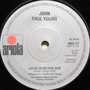 John Paul Young : Love Is In The Air (7", Single, Sol)