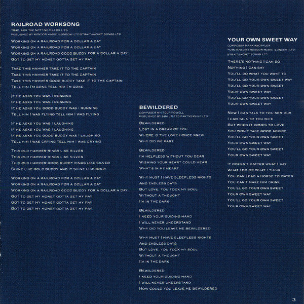 The Notting Hillbillies : Missing… Presumed Having A Good Time (CD, Album)