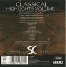 Various : Classical Highlights Volume 1 (CD, Album)