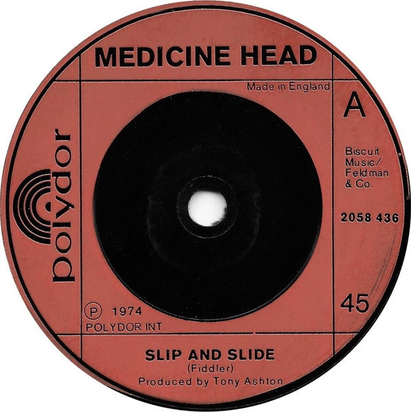 Medicine Head (2) : Slip And Slide (7", Single)