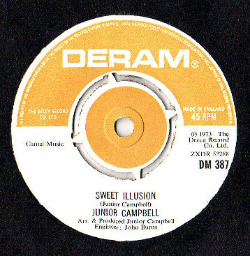 Junior Campbell : Sweet Illusion (7", Single)