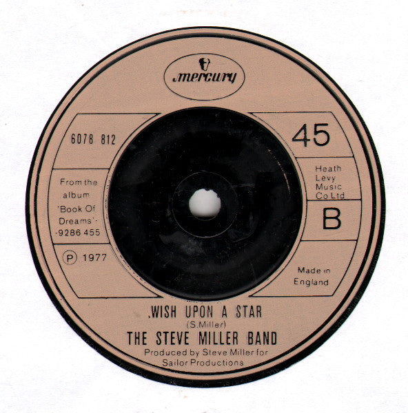 Steve Miller Band : Jungle Love (7", Single, Sma)