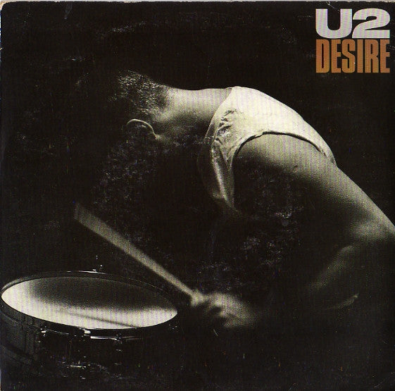 U2 : Desire (7", Single, Sil)
