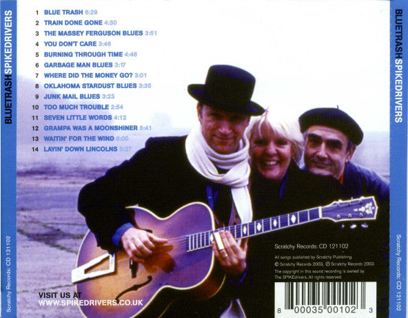 The Spikedrivers : Blue Trash (CD, Album)