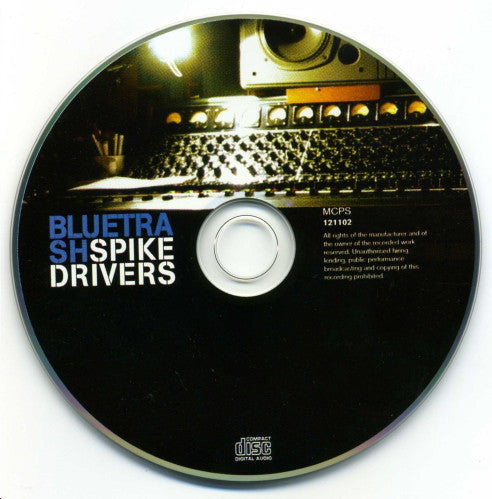 The Spikedrivers : Blue Trash (CD, Album)