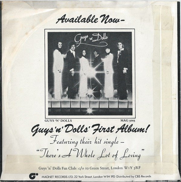 Guys 'n Dolls : Here I Go Again (7", Single, Sol)