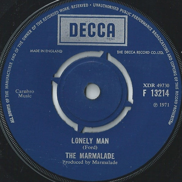 The Marmalade : Cousin Norman (7", Single)