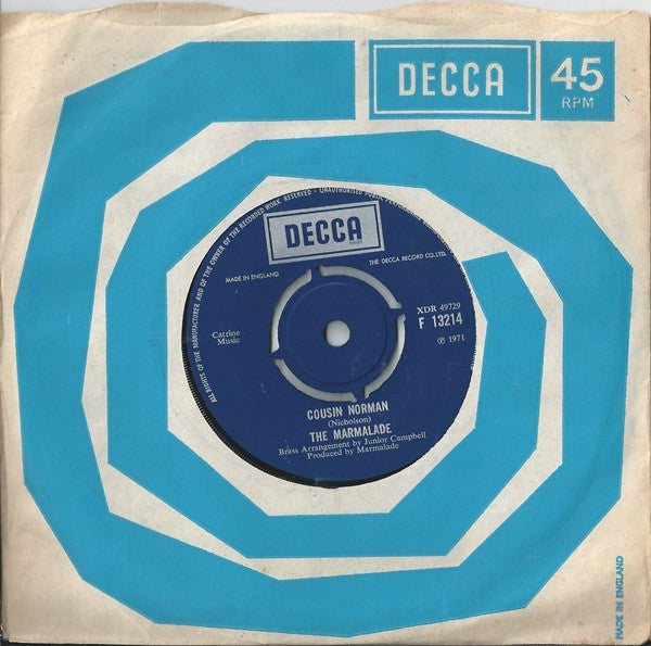 The Marmalade : Cousin Norman (7", Single)