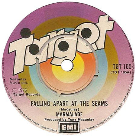 The Marmalade : Falling Apart At The Seams  (7", Single)