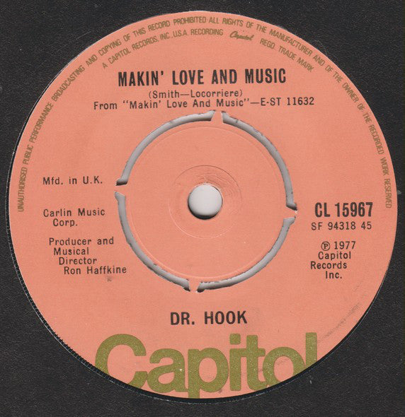 Dr. Hook : More Like The Movies (7", Single, Pus)