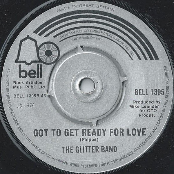 The Glitter Band : Goodbye My Love (7")