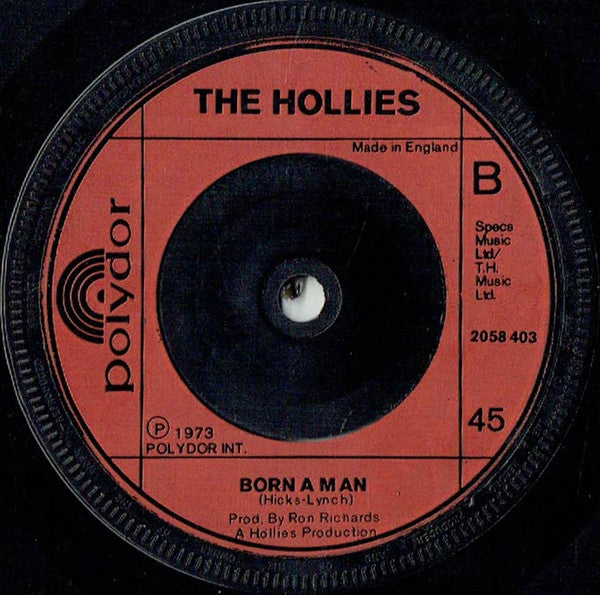 The Hollies : The Day That Curly Billy Shot Down Crazy Sam McGee (7", Single)