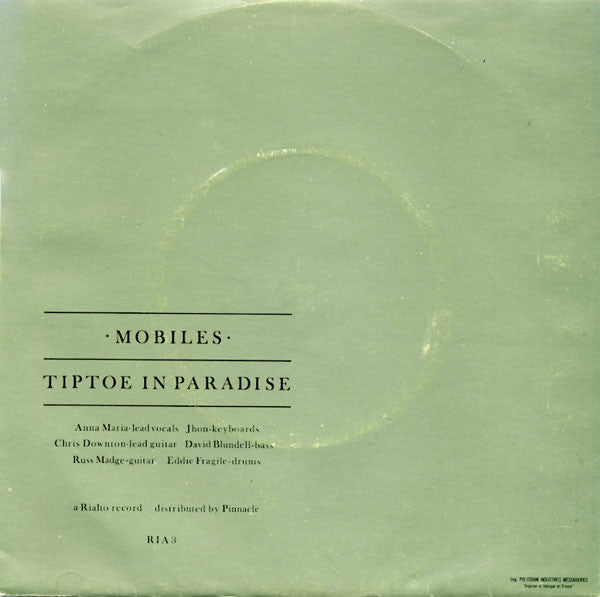 Mobiles : Drowning In Berlin (7", Single)