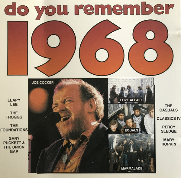 Various : Do You Remember 1968 (CD, Comp)