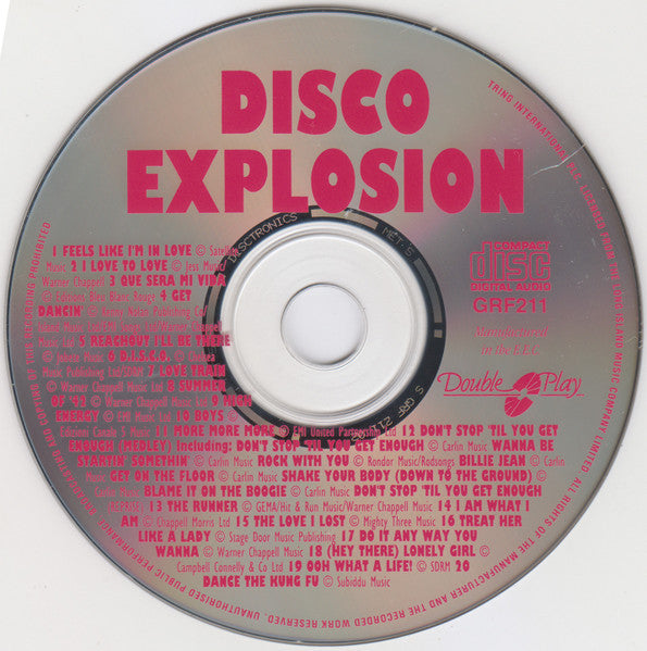 Various : Disco Explosion (CD, Comp)