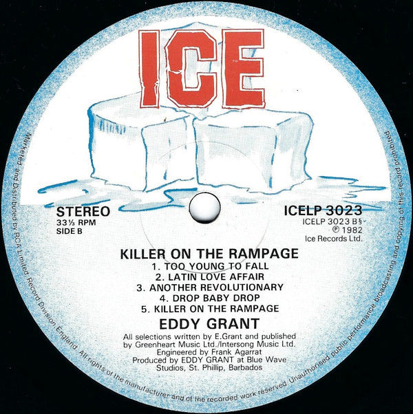 Eddy Grant : Killer On The Rampage (LP, Album)