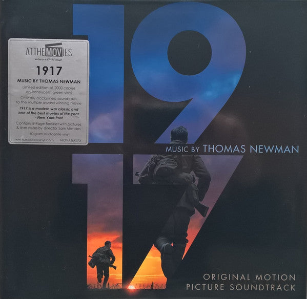 Thomas Newman : 1917 (Original Motion Picture Soundtrack)  (2xLP, Dlx, Ltd, Num, Gre)
