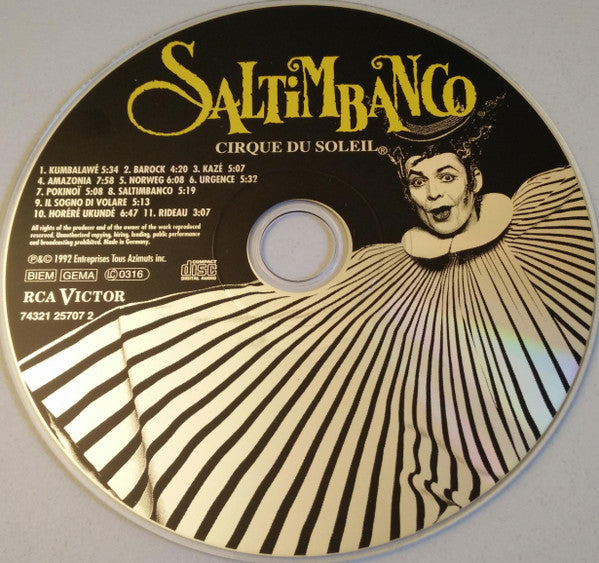 Cirque Du Soleil : Saltimbanco (CD, Album, RP)