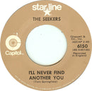 The Seekers : Georgy Girl / I'll Never Find Another You (7", Single, RE)