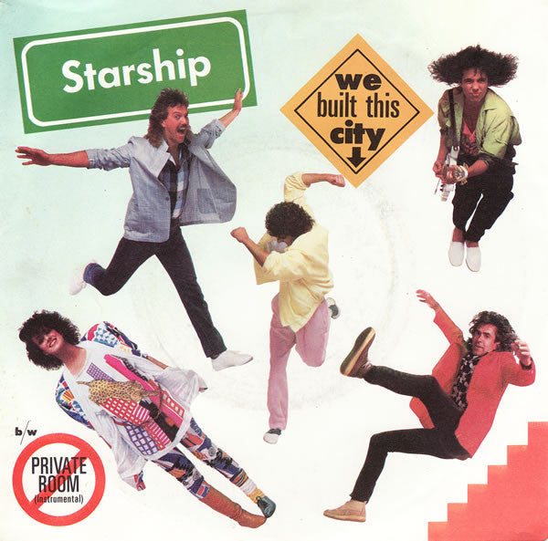 Starship (2) : We Built This City (7", Single)