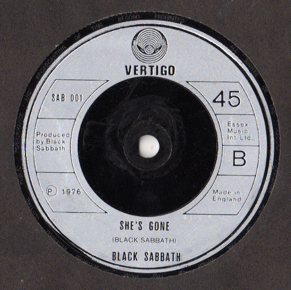 Black Sabbath : Never Say Die (7", Single)