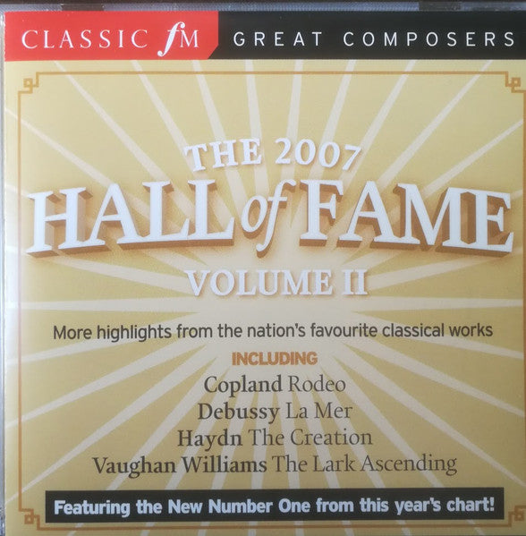 Various : The 2007 Hall Of Fame Volume II (CD, Comp)