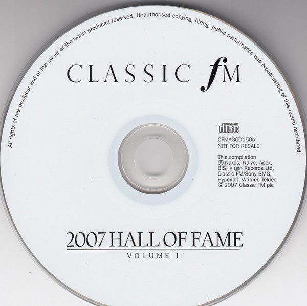 Various : The 2007 Hall Of Fame Volume II (CD, Comp)