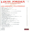 Louis Jordan And His Tympany Five : Louis Jordan And His Tympany Five (Quest Stars: Ella Fitzgerald & Louis Armstrong) (CD, Comp)