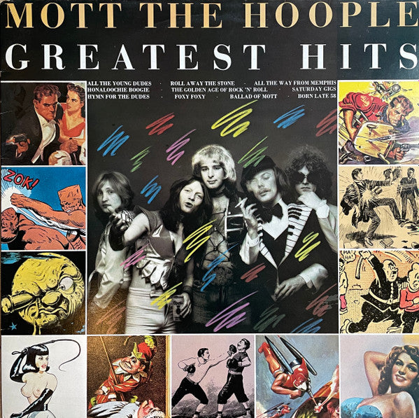 Mott The Hoople : Greatest Hits (LP, Comp, RE)