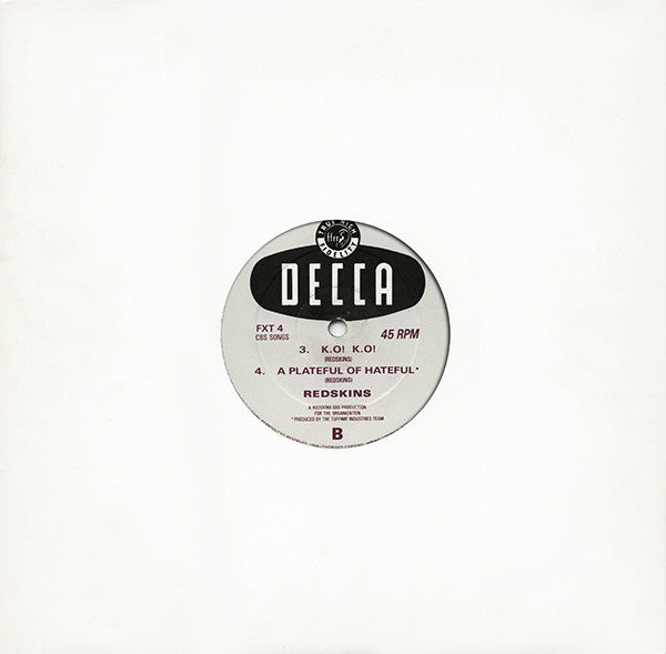 Redskins : It Can Be Done (10", Ltd, Num)