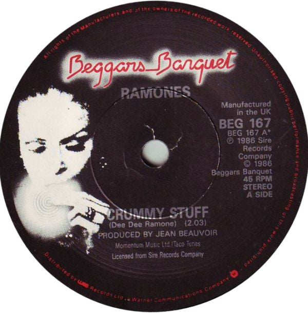 Ramones : Crummy Stuff (7", Single)
