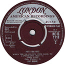 Pat Boone : Pat's Big Hits (7", EP, RP, bro)