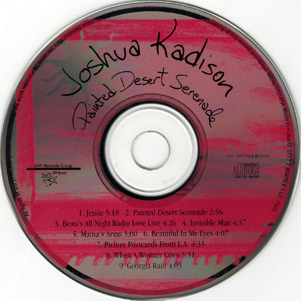 Joshua Kadison : Painted Desert Serenade (CD, Album, RP)