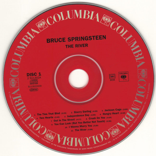 Bruce Springsteen : The River (2xCD, Album, RE, RM)