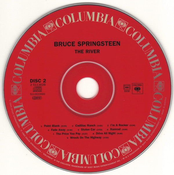 Bruce Springsteen : The River (2xCD, Album, RE, RM)