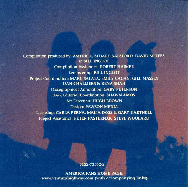 America (2) : The Definitive America (CD, Comp, RM)