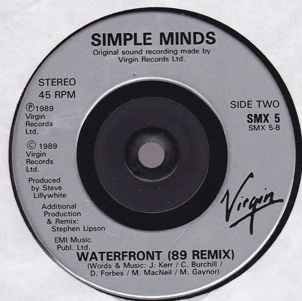 Simple Minds : Kick It In (7", Single, Inj)