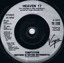 Heaven 17 : Temptation (Brothers In Rhythm Remix) (7", Single)