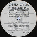 China Crisis : King In A Catholic Style (Wake Up) (7", Single)
