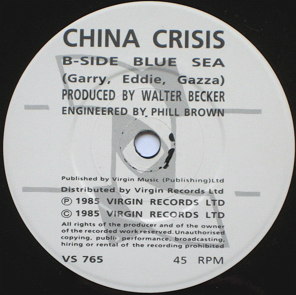 China Crisis : King In A Catholic Style (Wake Up) (7", Single)