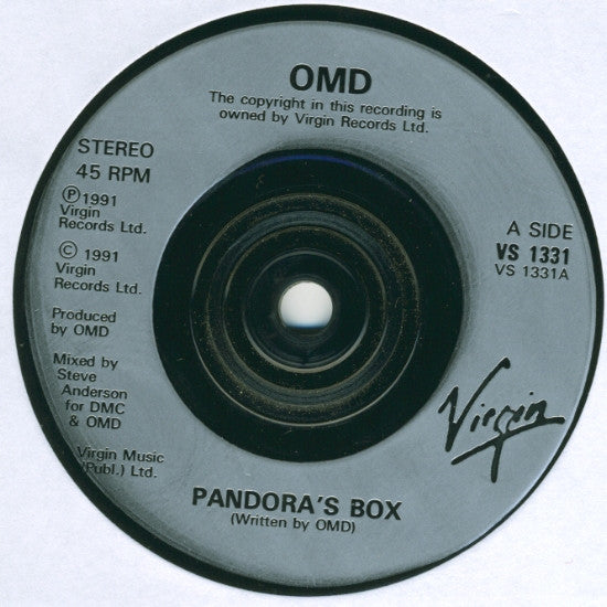 Orchestral Manoeuvres In The Dark : Pandora's Box (7", Single)