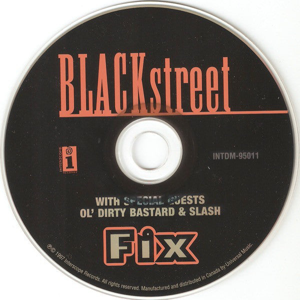 Blackstreet With Special Guests: Ol' Dirty Bastard And Slash (3) : Fix (CD, Maxi)