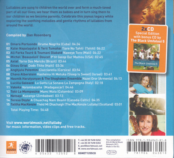 Various : The Rough Guide To World Lullabies (2xCD, Comp, RE)