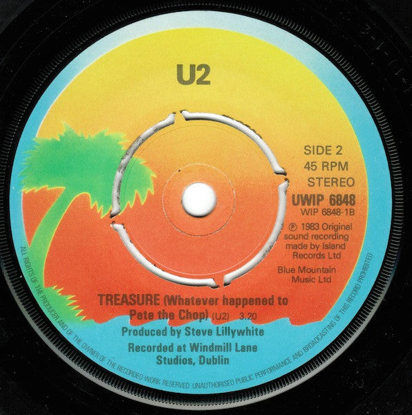 U2 : New Year's Day (2x7", Single)