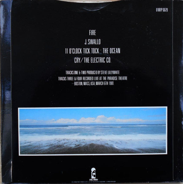 U2 : Fire (2x7", Single)